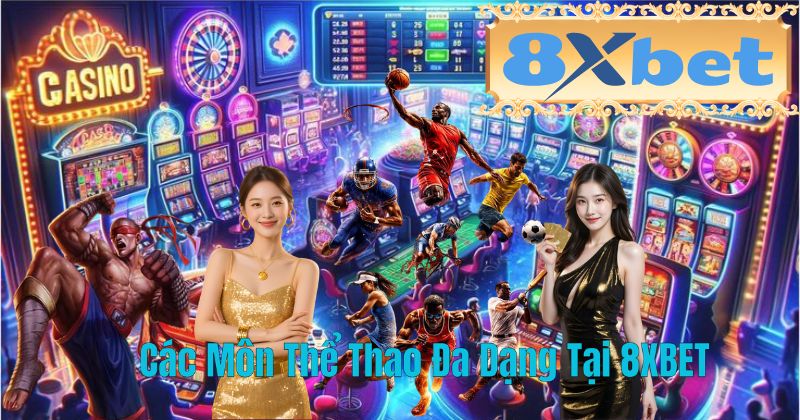 Các Môn Thể Thao Đa Dạng Tại 8XBET