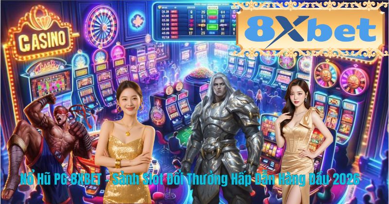Nổ Hũ PG 8XBET – Sảnh Slot Đổi Thưởng Hấp Dẫn Hàng Đầu 2026